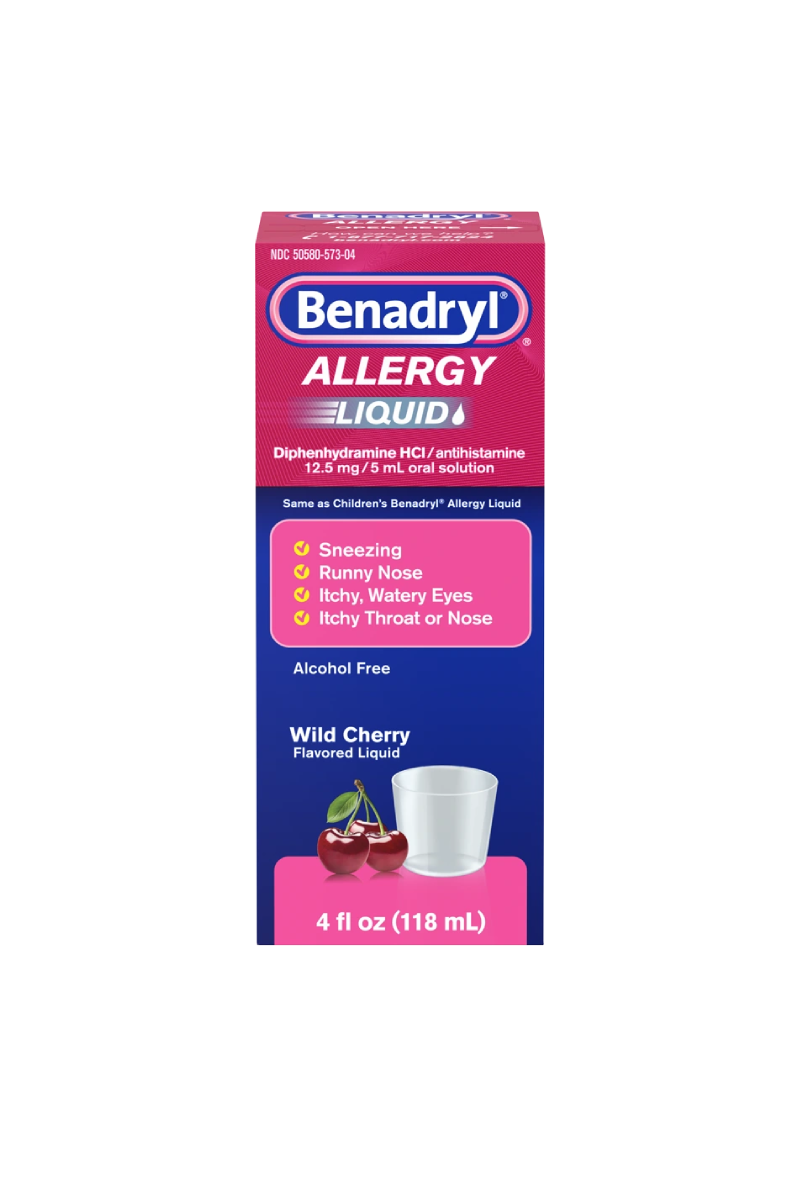 Benadryl Children's Allergy Relief Liquid Cherry (118ml)