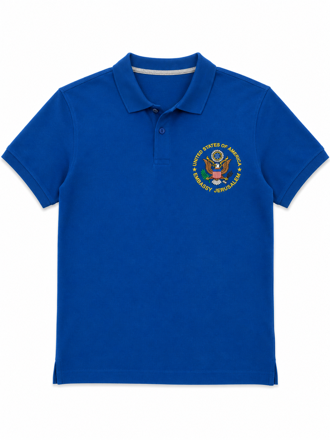 Men's Polo: Embassy Seal (Navy/Grey/Black/Blue)