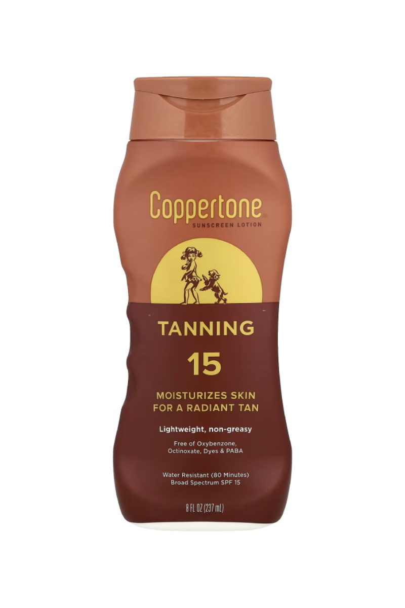 Coppertone Tanning Lotion SPF 15 (237ml)