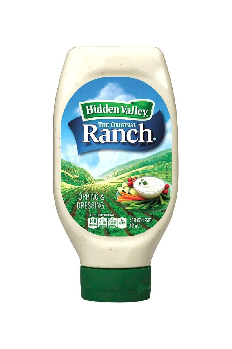 Hidden Valley Ranch Dressing Squeeze (591ml)