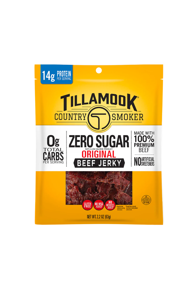 Tillamook Zero Sugar Original Beef Jerky (63g)