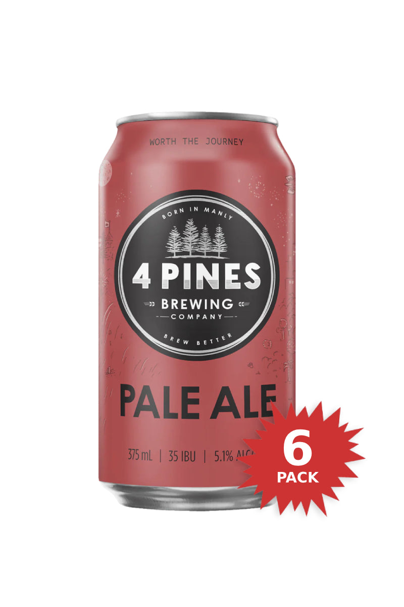 4 Pines Pale Ale (6-Pack/375ml)
