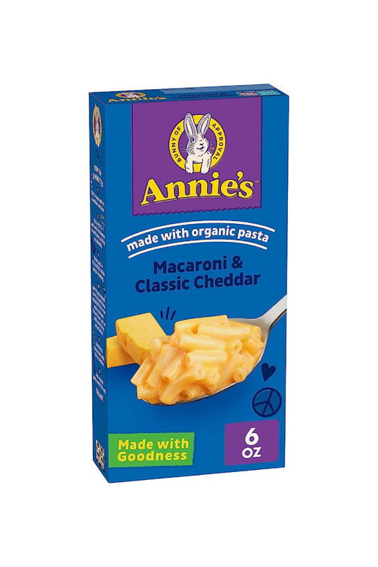 Annie's Mac & Cheese Shells & White Cheddar (170g)