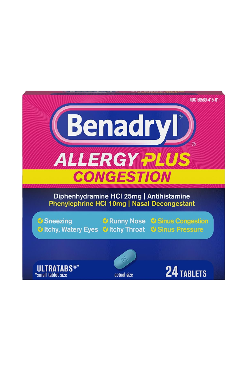 Benadryl Allergy Plus Congestion (24ct)