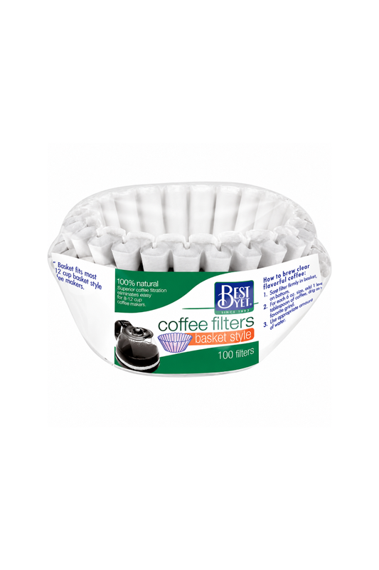 Best Yet Basket Coffee Filters (100ct)