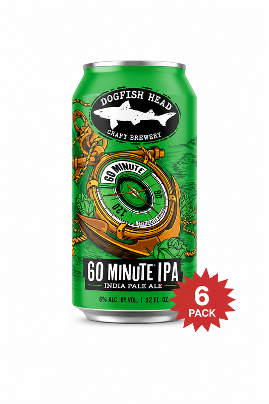 Dogfish Head 60 Minute IPA (6-Pack/355ml)