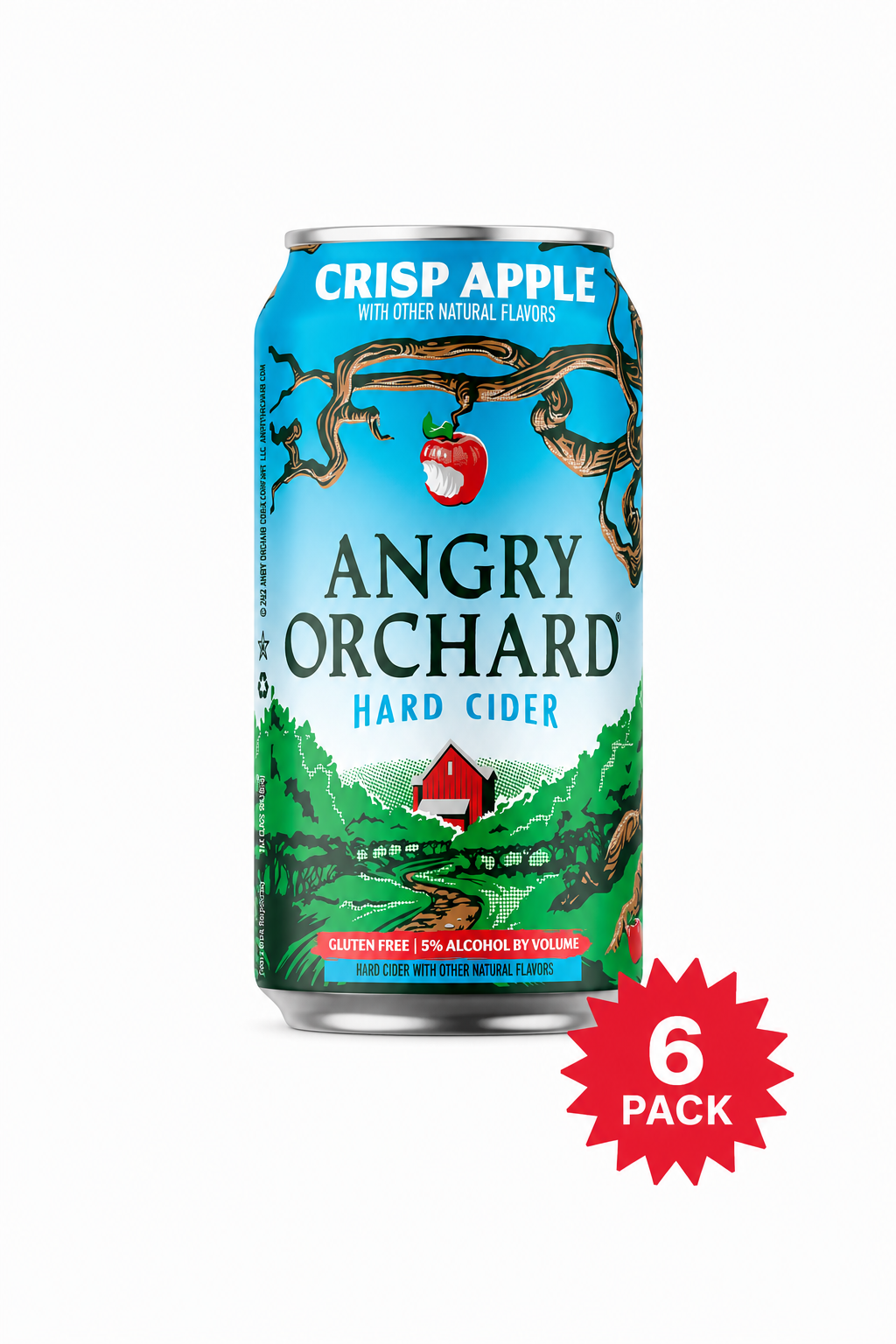 Angry Orchard Crisp Apple (6-Pack/355ml)