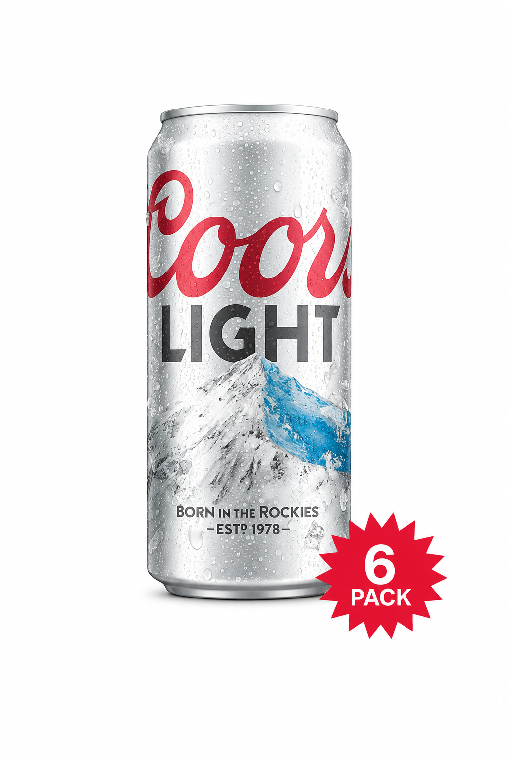Coors Light (6-Pack/355ml)