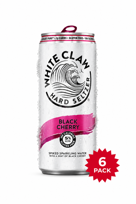 White Claw Black Cherry (6-Pack/355ml)