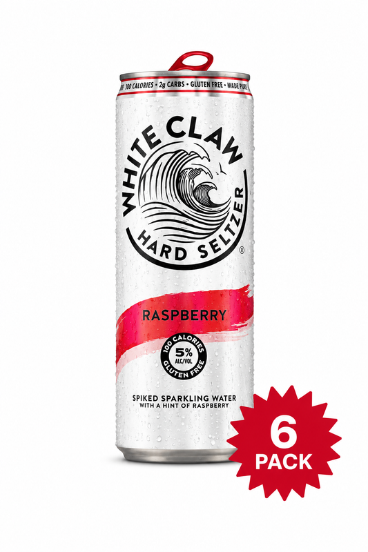 White Claw Raspberry (6-Pack/355ml)