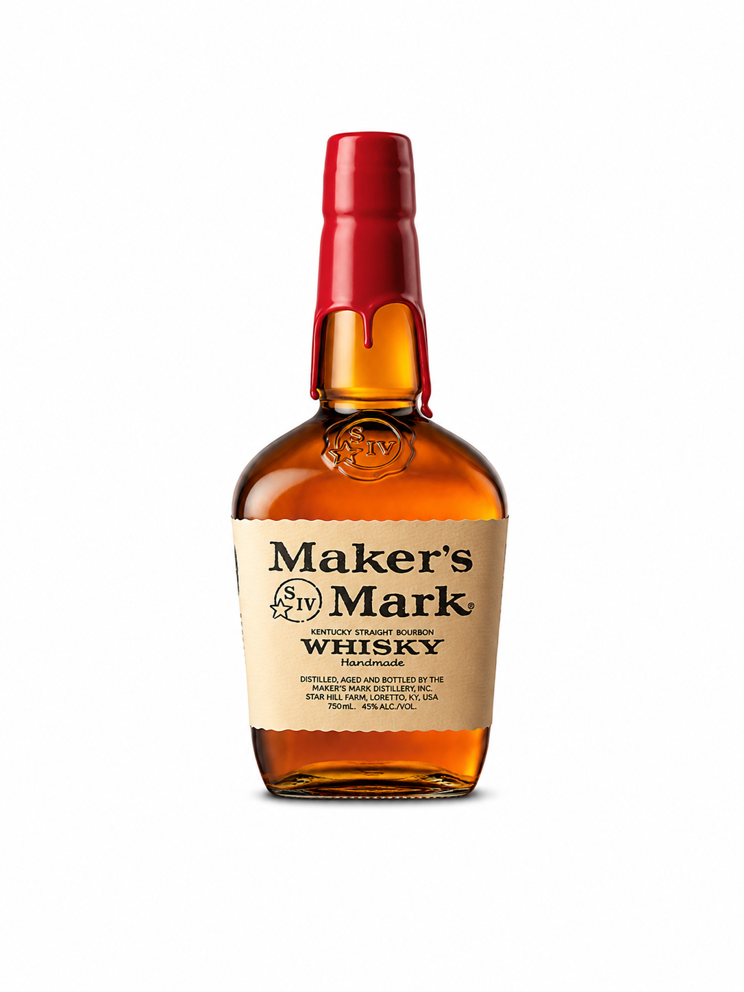 Maker's Mark Bourbon Whiskey (1L)