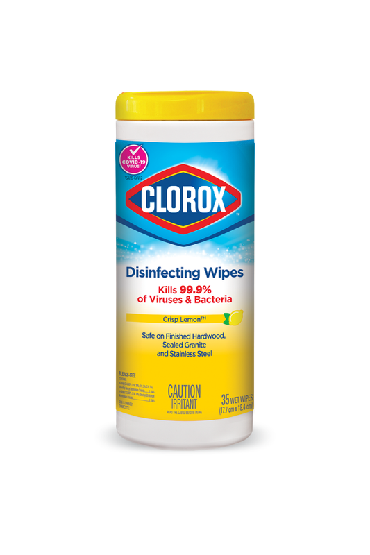 Clorox Disinfecting Wipes Lemon (35ct)