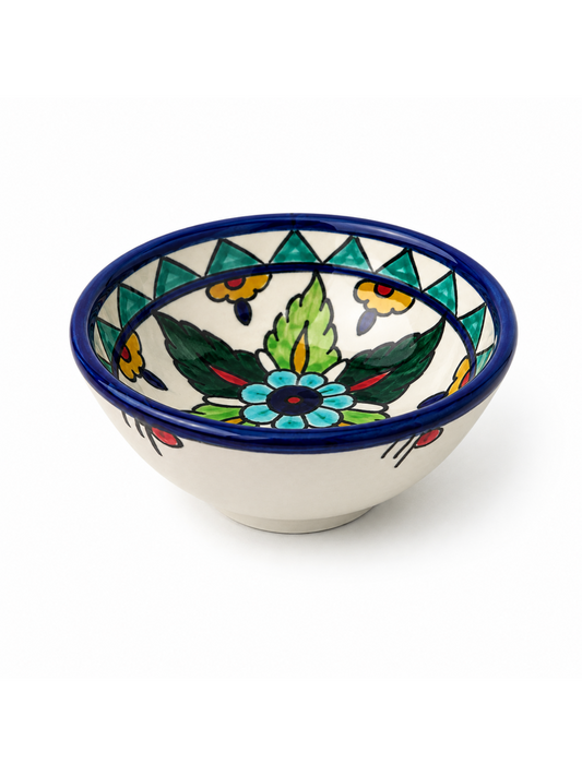 Jerusalem Collection Hand-Painted Ceramics - Bowl (Small)