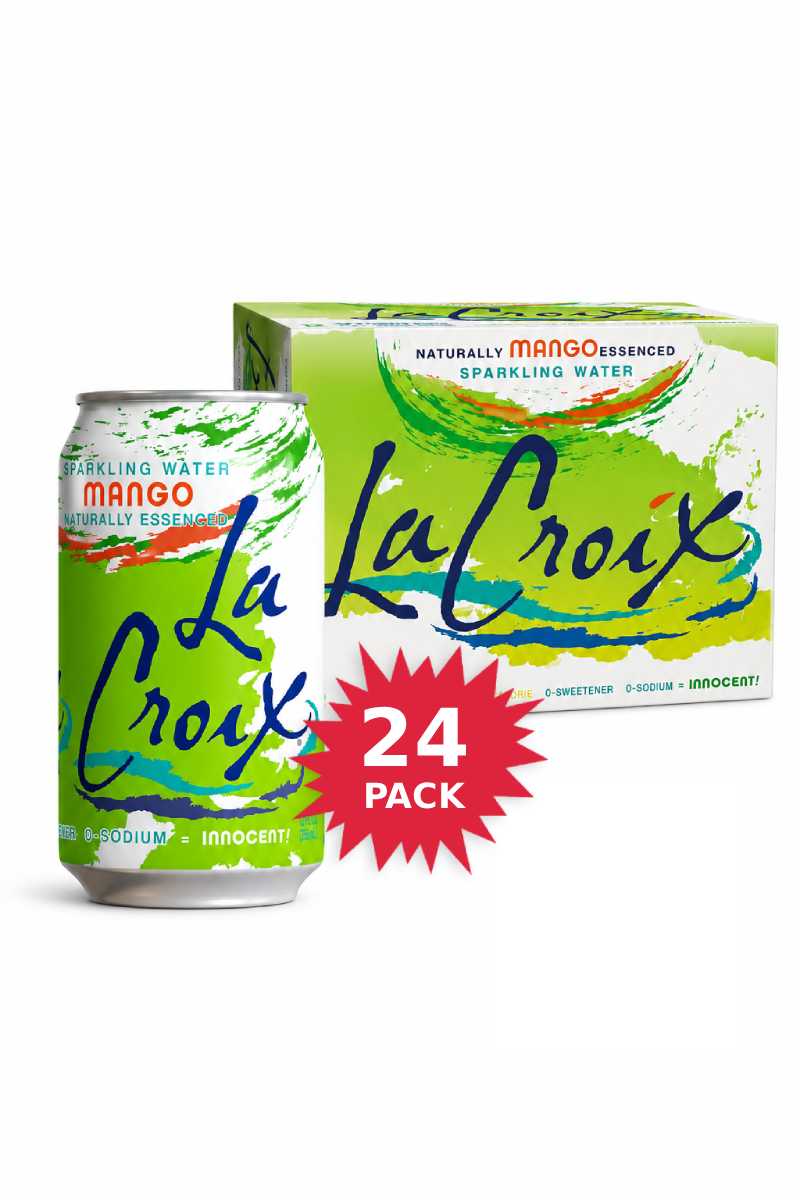 LaCroix Mango (24-Pack/355ml)