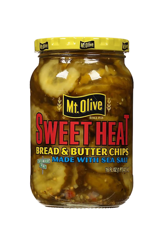 Mt. Olive Sweet Heat Chips (473ml)