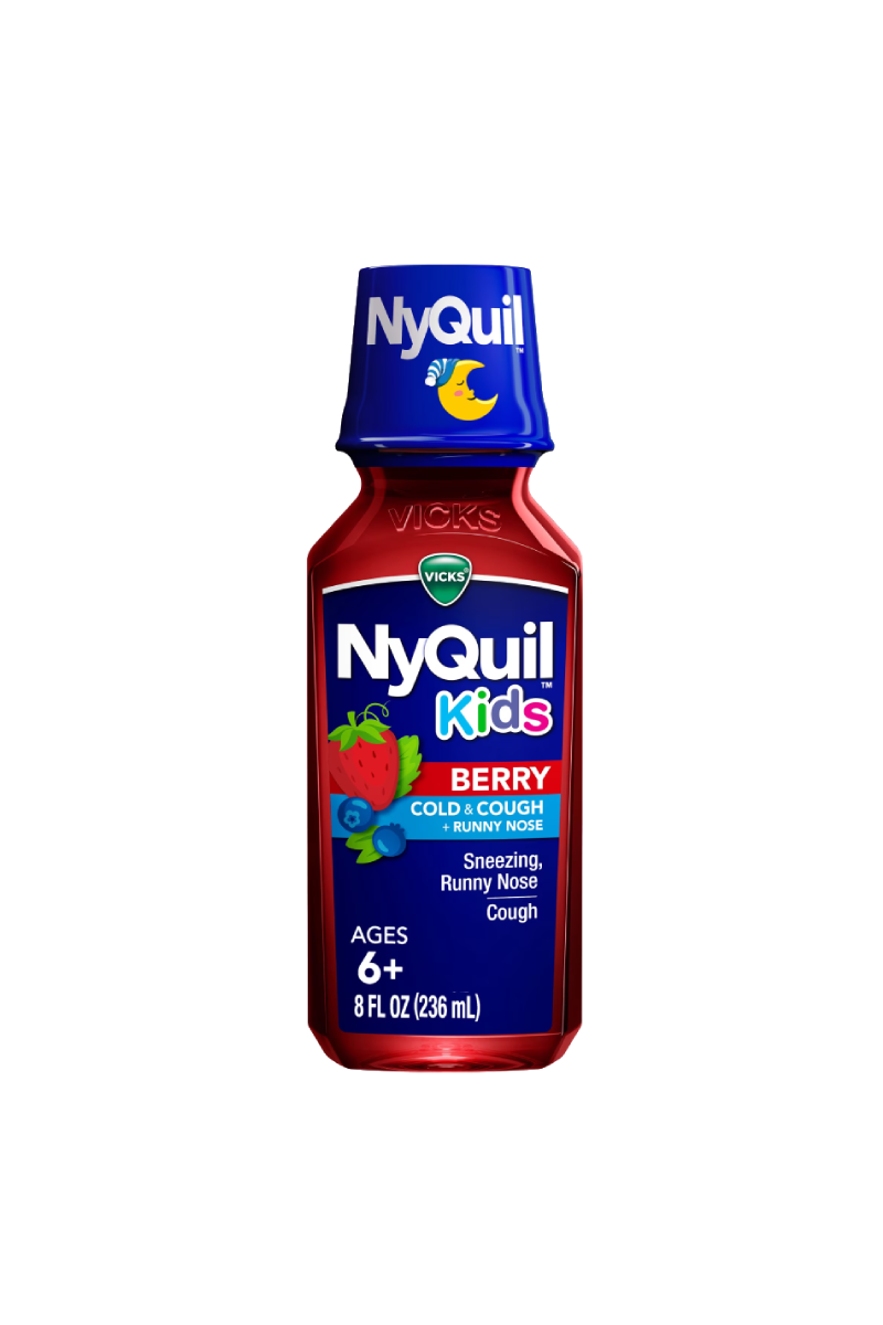 NyQuil Kids Cold and Cough Syrup Berry (236ml)