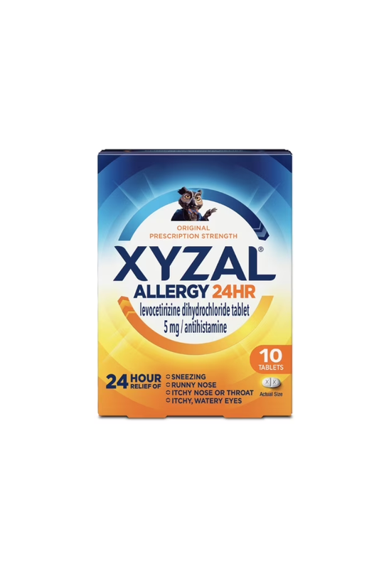 Xyzal Allergy Relief Medicine Original Strength (10ct)