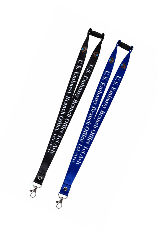 Lanyard: EBO Tel Aviv (Navy/Black)