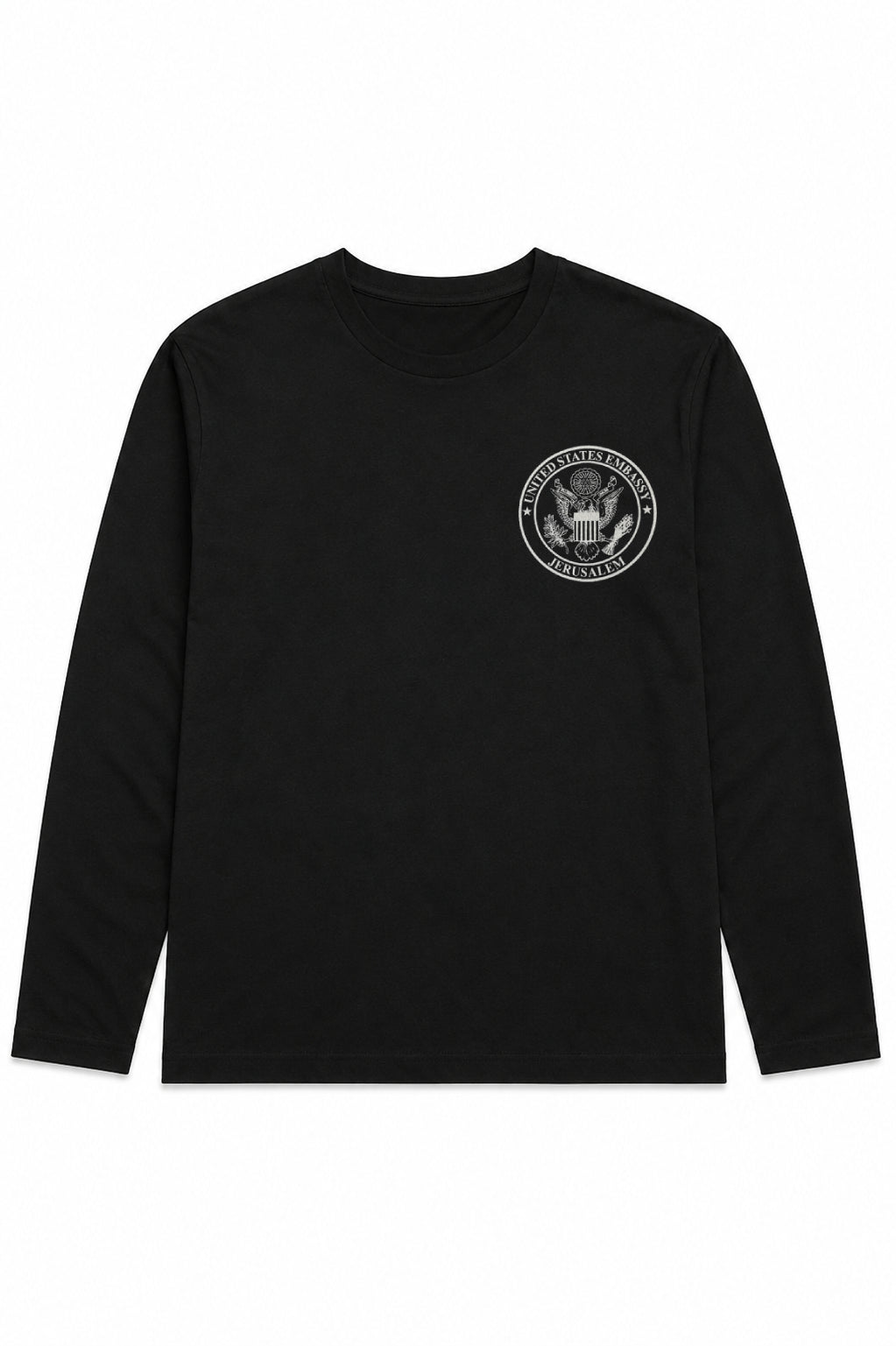 Long Sleeve: Embassy Seal (Black/Navy)