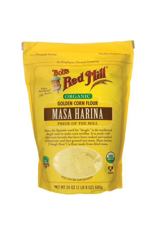 Bob's Red Mill Organic Golden Corn Flour Masa Harina (24oz)