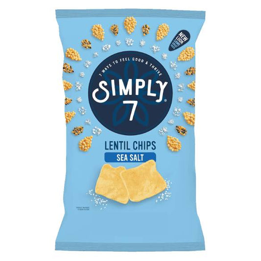 Simply 7 Lentil Chips Sea Salt (3.65 oz)