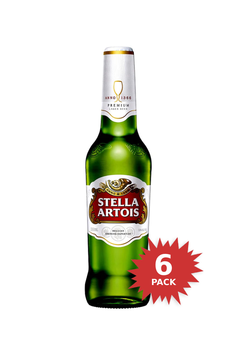Stella Artois Beer (6-Pack/330ml)