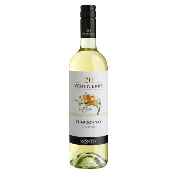 Zonin 20 Ventiterre Chardonnay Italiano (750 ml)