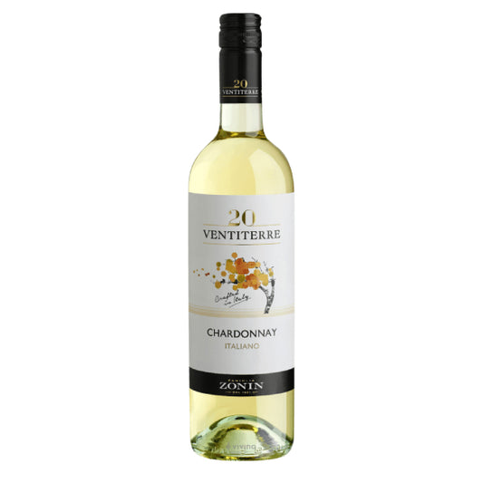 Zonin 20 Ventiterre Chardonnay Italiano (750 ml)